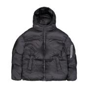 Alpha Industries Nylon Puffer och Parka Jackor Gray, Herr