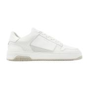 Nubikk Vita Mocka Basket Court Skor White, Herr