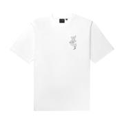 Daily Paper Bomull Reflection SS T-Shirt White, Herr