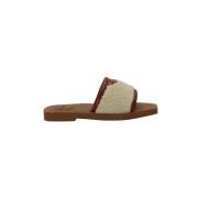 Chloé Pre-owned Pre-owned Laeder sandaler Beige, Dam