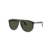 Persol Svarta Acetat Solglasögon Mod. Po311/S Black, Unisex