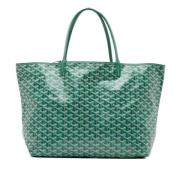 Goyard Vintage Pre-owned Tyg axelremsvskor Green, Dam