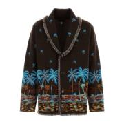 Alanui Hawaiian Broderad Ullkofta Multicolor, Herr