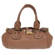 Chloé Pre-owned Pre-owned Laeder handvskor Brown, Dam