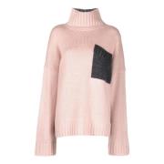 JW Anderson Turtlenecks Pink, Dam