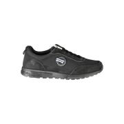 Carrera Svarta polyester sneakers med kontrastdetaljer Black, Herr