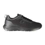 Fila Herr Svarta Atletiska Sneakers med Snören Black, Herr