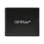 Off White Plånbok med Logotyptryck Black, Herr