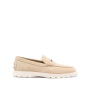 Tod's Beige Studded Läder Sandaler Beige, Herr