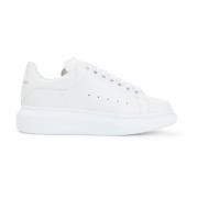 Alexander McQueen Vita Läder Sneakers för Kvinnor White, Dam