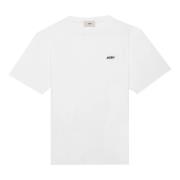 Autry Vit Bomulls-T-shirt White, Herr