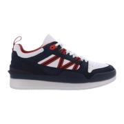 Moncler Pivot Sneakers Blå/Röd Multicolor, Herr