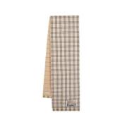 Burberry Liten Rutig Ullsjal - Beige Beige, Unisex