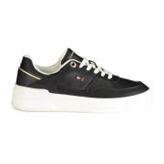 Tommy Hilfiger Sportiga Svarta Damsneakers med Avtagbar Innersula Blac...