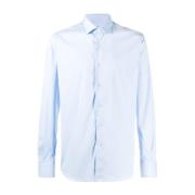 Xacus Slim Fit Bomullsskjorta Celeste Blue, Herr