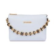 Love Moschino Celeste Axelväska för Kvinnor Blue, Dam