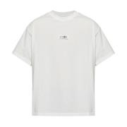 MM6 Maison Margiela Herr T-shirts & Polos Bianco Ss25 White, Herr