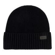 Barbour Stickad Mössa Chester Svart Black, Unisex