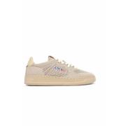 Autry Easeknit Sneakers med Svart Mesh Överdel Beige, Herr