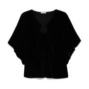 By Malene Birger Svarta Loela Tops Black, Dam