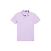 Polo Ralph Lauren Anpassad passform kortärmad pikétröja Purple, Herr