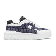 Valentino Garavani Vita Sneakers Lyxig Stil Blue, Herr