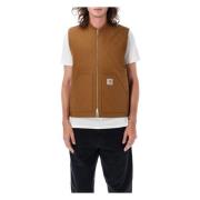 Carhartt Wip Klassisk Diamond-Quiltad Väst Brown, Herr