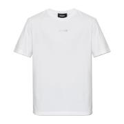 Dsquared2 T-shirt med logotyp White, Herr