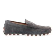 Tod's Grå Mocka Bubble Moccasins Loafers Gray, Herr