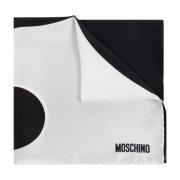 Moschino Sidenscarf White, Herr