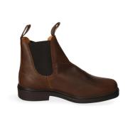 Blundstone Läder Chelsea Boot med Elastisk Insats Brown, Herr