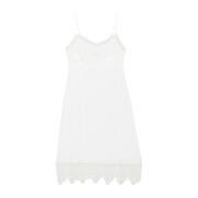 Simone Rocha Ivory Spetsklänning Beige, Dam