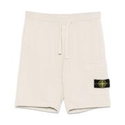 Stone Island Beige Casual Shorts Beige, Herr