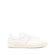 Tom Ford Vita Sneakers Lyxig Stil White, Herr