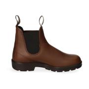 Blundstone Läder Chelsea Boot med elastiskt band Brown, Herr