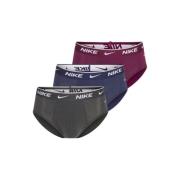 Nike Vardaglig Bomull Stretch Bordeaux-Blå-Grå Multicolor, Herr