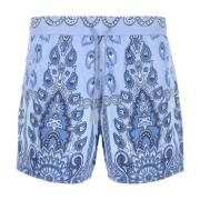 Etro Stiliga tryckta simshorts Blue, Herr