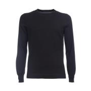 Gran Sasso Slim Fit Ulltröja Black, Herr