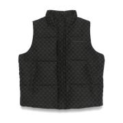 Daily Paper Svart Monogram Bodywarmer Black, Herr