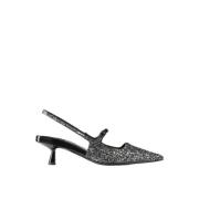 Jimmy Choo Modernt Didi Glitterläderpumps Gray, Dam