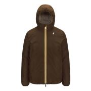 K-Way Vändbar Eco Stretch Thermo Jacka Brown, Herr