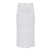 Moschino Jeanskjol White, Dam