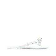 Valentino Garavani Vita sandaler med Rockstud-dekoration White, Dam