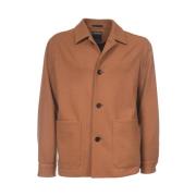 Ermenegildo Zegna Alpe Chore Jacka i Ull Kashmir Brown, Herr