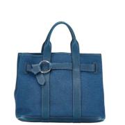 Hermès Vintage Pre-owned Laeder handvskor Blue, Dam