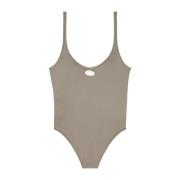 Diesel Brun Bodysuit Ultimate Stil Brown, Dam