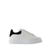 Alexander McQueen Vita Läder Oversize Sneakers White, Dam