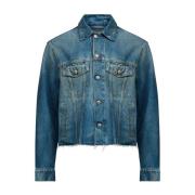 MM6 Maison Margiela Denim Kappor för Kvinnor Blue, Herr