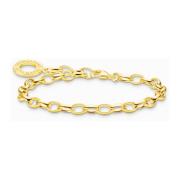 Thomas Sabo Dam Charm Armband, Guldtonad, X0031-413-39 Yellow, Dam