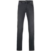 Jacob Cohën Modal Bomullsblandning Bard Jeans Gray, Herr